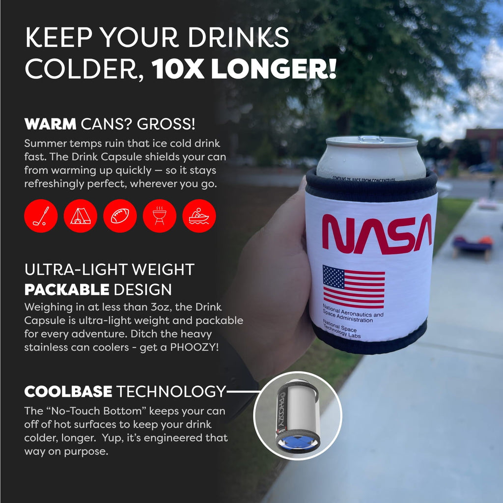 Drink Capsule - Keeps Drinks Cold 10X Longer