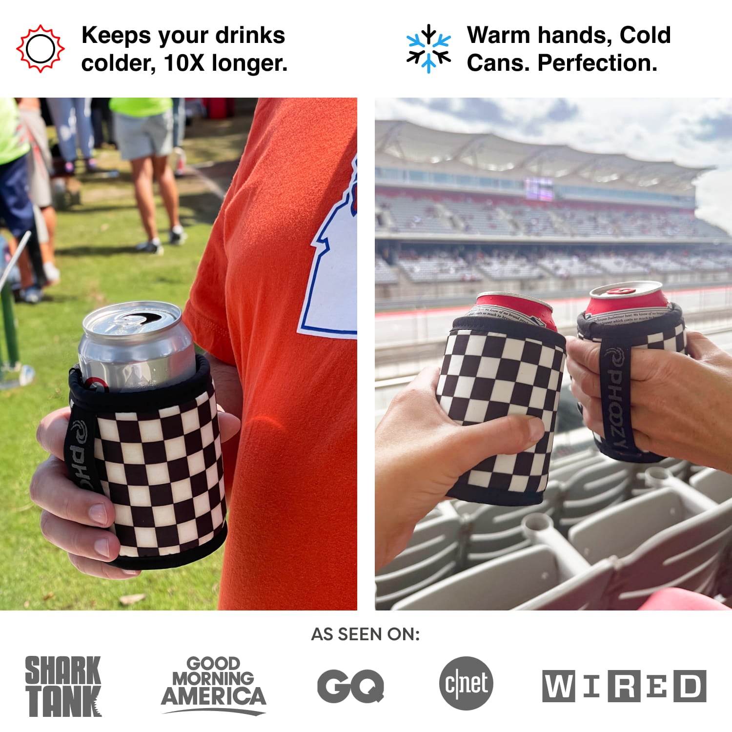 Drink Capsule - Keeps Drinks Cold 10X Longer