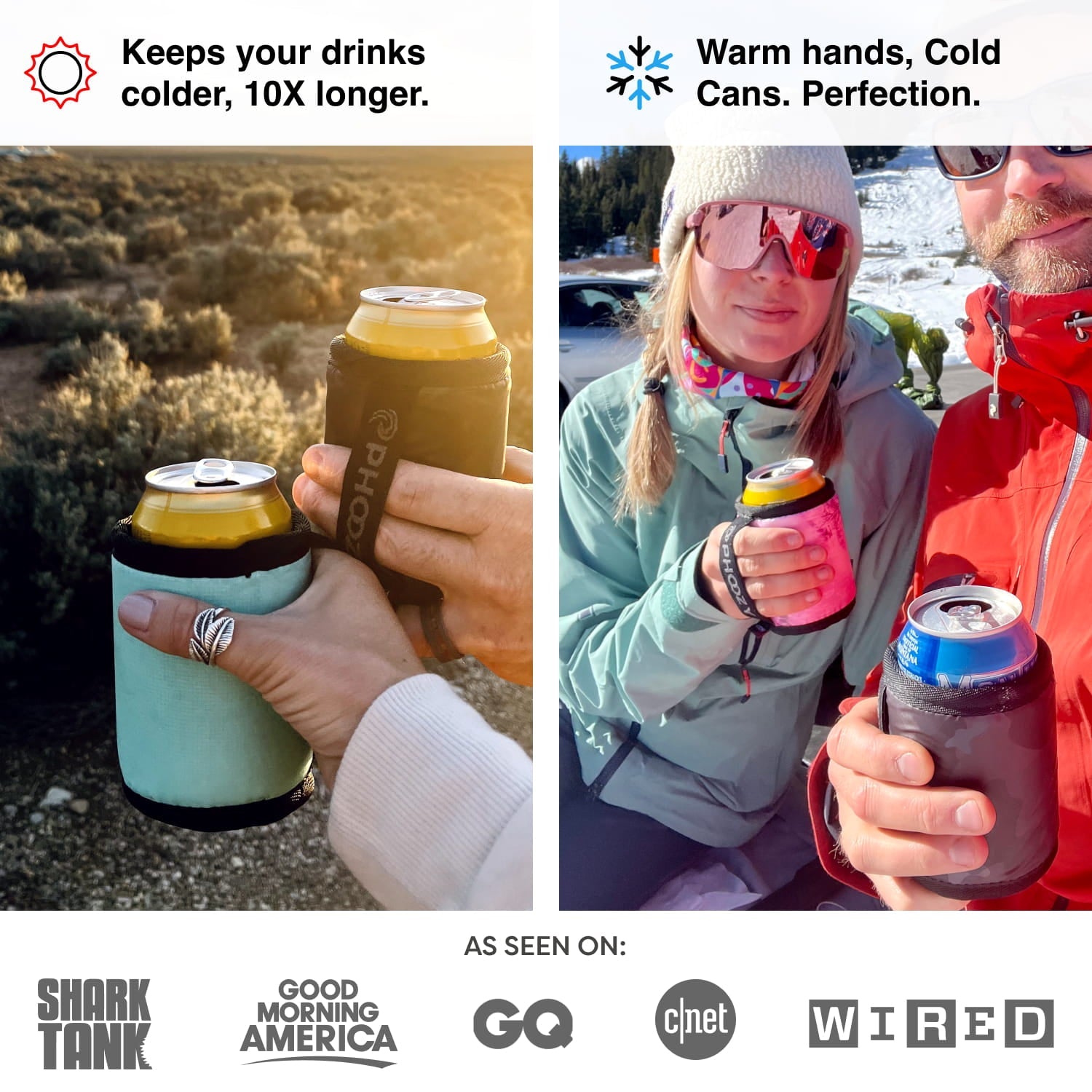 Drink Capsule - Keeps Drinks Cold 10X Longer