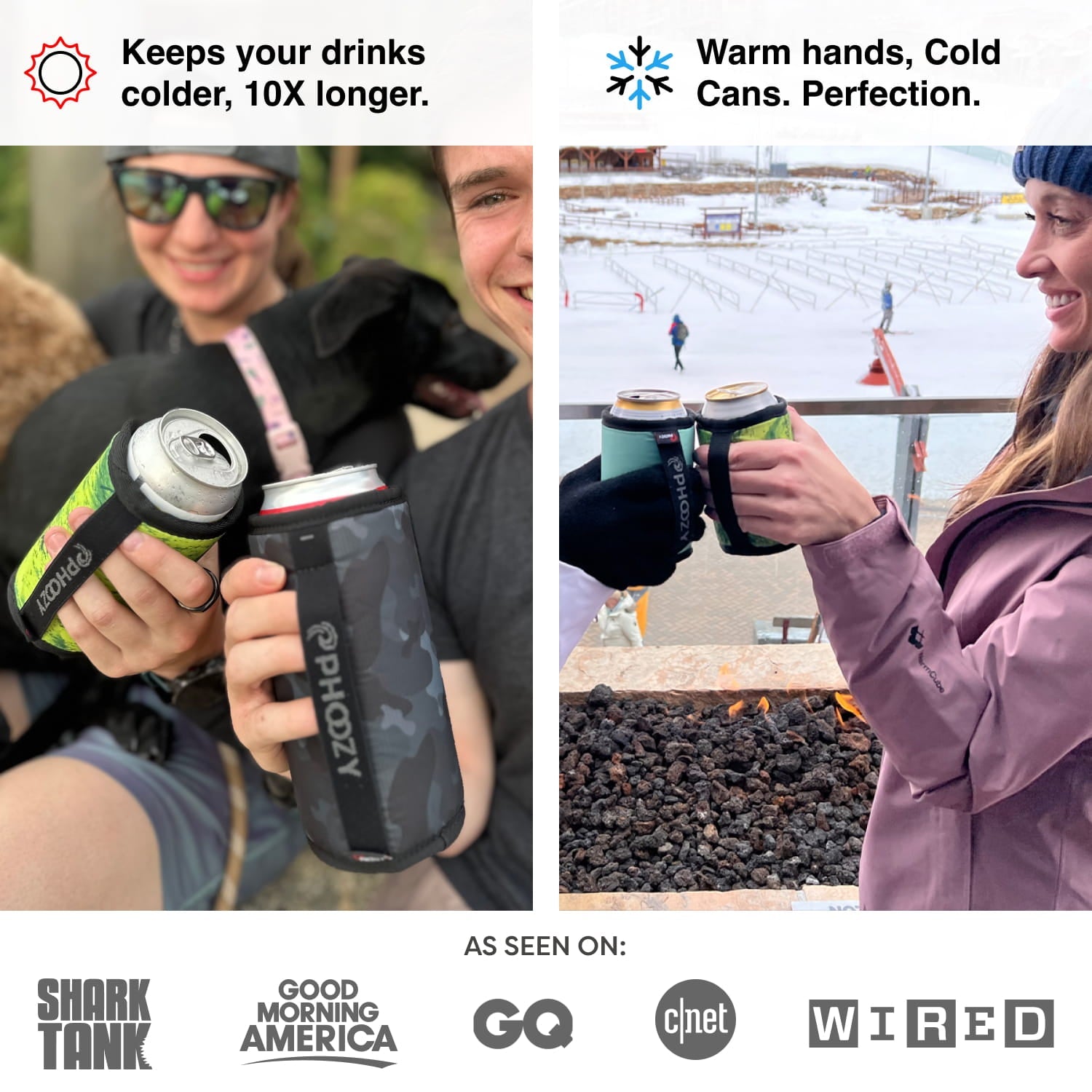 Drink Capsule - Keeps Drinks Cold 10X Longer