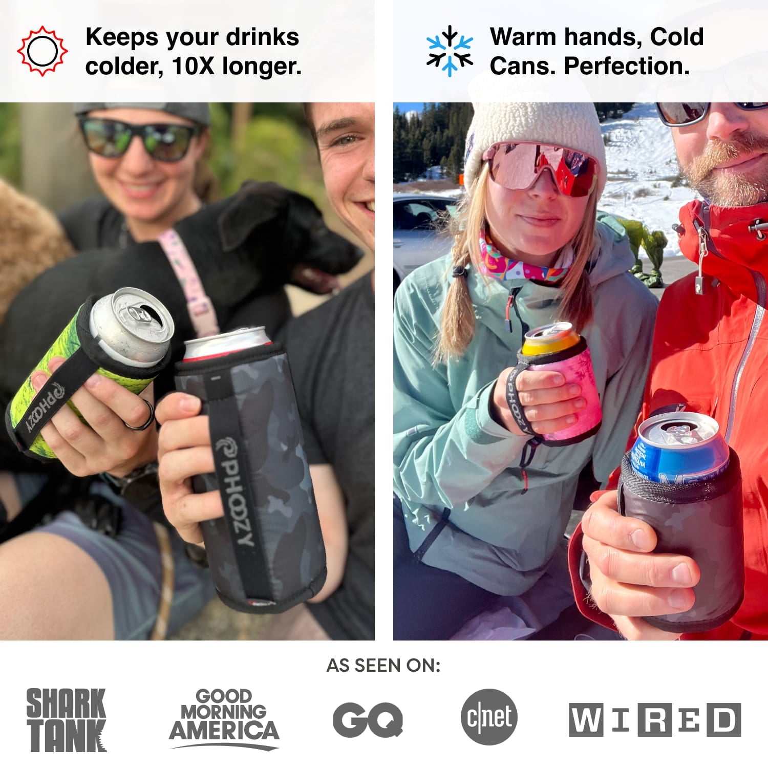 Drink Capsule - Keeps Drinks Cold 10X Longer