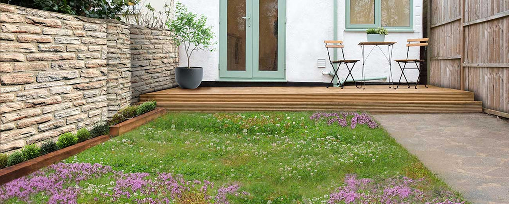 Low Grow™ No-Mow Lawn Mix – Clover & Low-Maintenance Grass Alternative